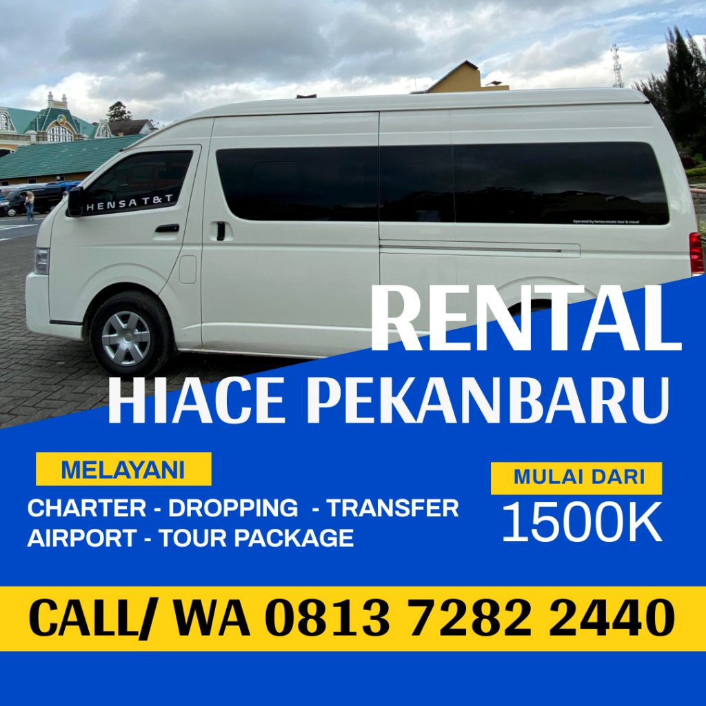 rental mobil hiace pekanbaru