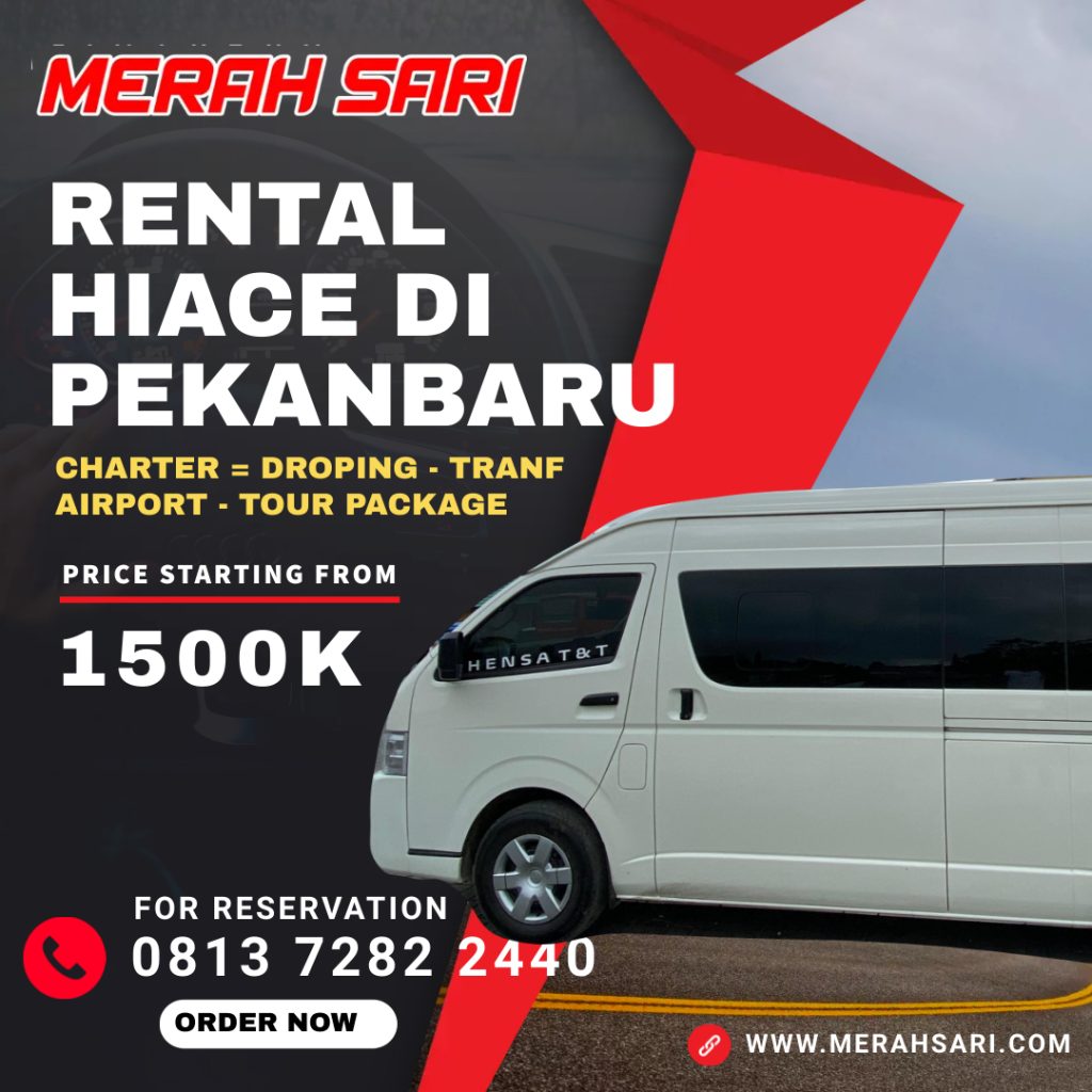 rental mobil hiace pekanbaru