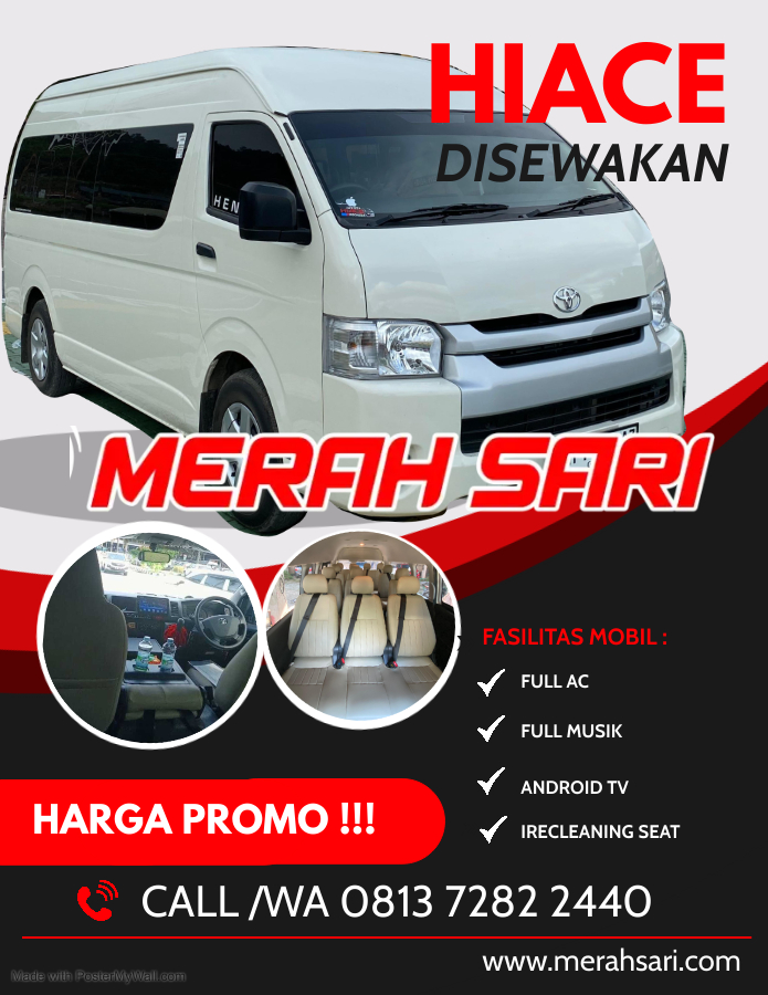rental hiace pekanbaru