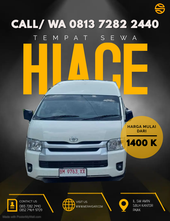 rental hiace pekanbaru