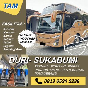 Bus Duri ke Sukabumi