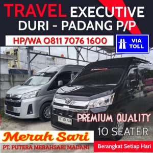 Travel Hiace Duri ke Padang
